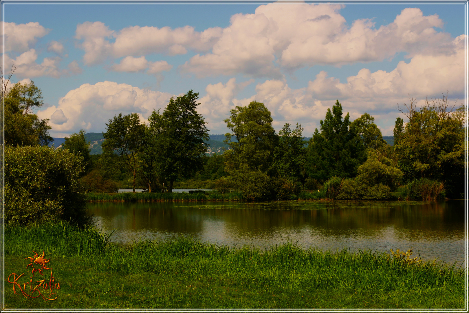 Lac verdoyant