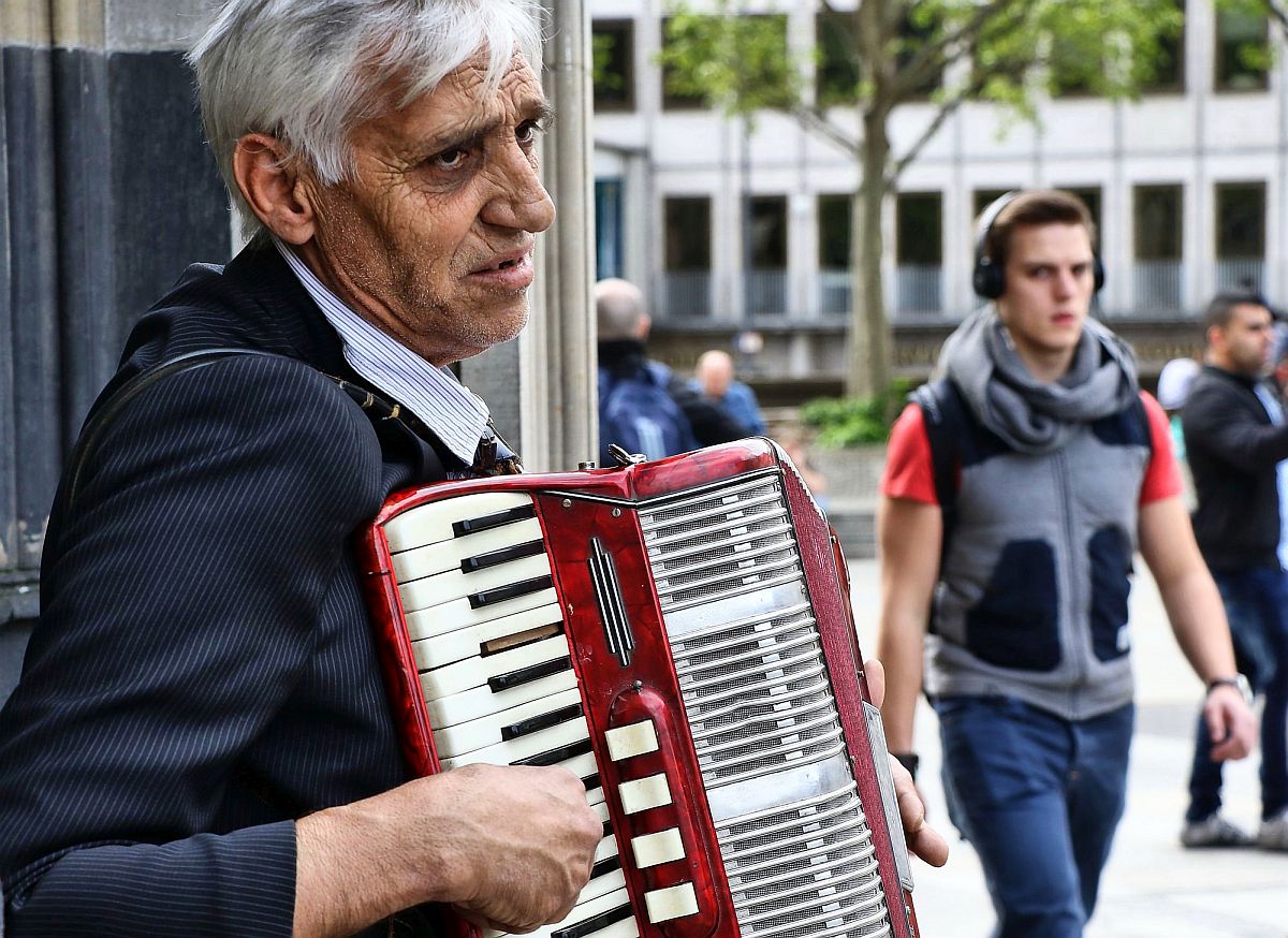 L`accordéon triste