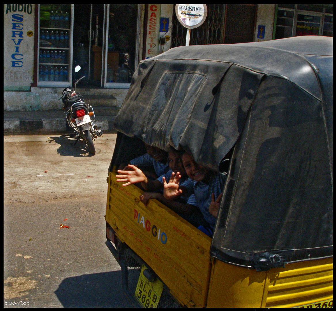 L'accueil de Chennaï, Inde