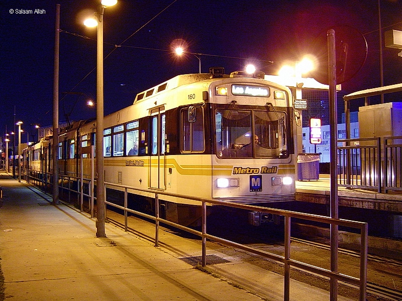 LACMTA Blue Line light rail system