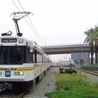 LACMTA  Blue Line light rail system Los Angeles California