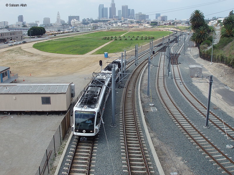 LACMTA  Gold Line light rail system Los Angeles California