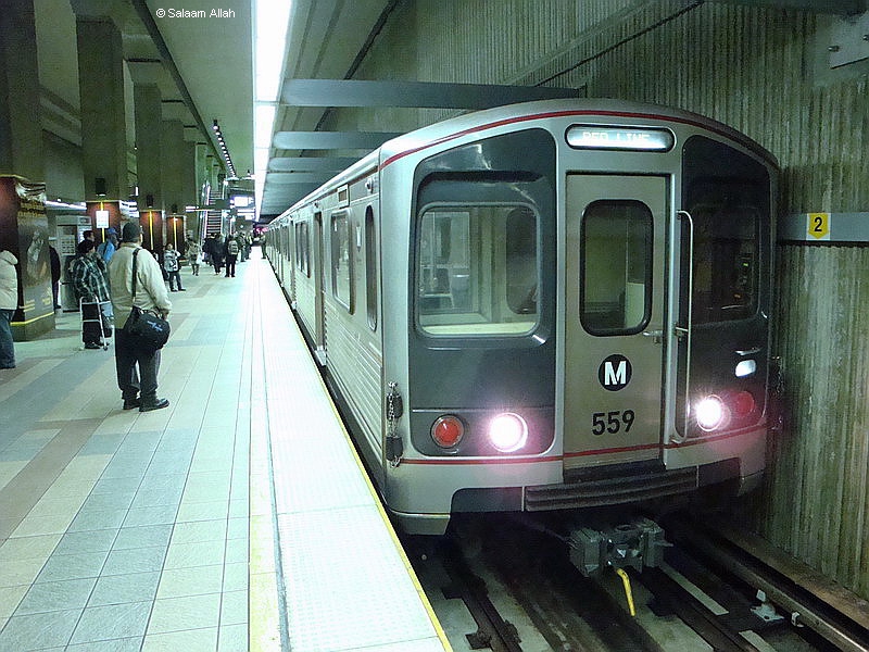 LACMTA red line subway