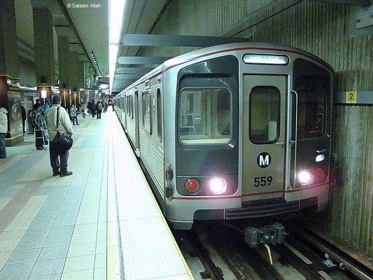 LACMTA red line subway