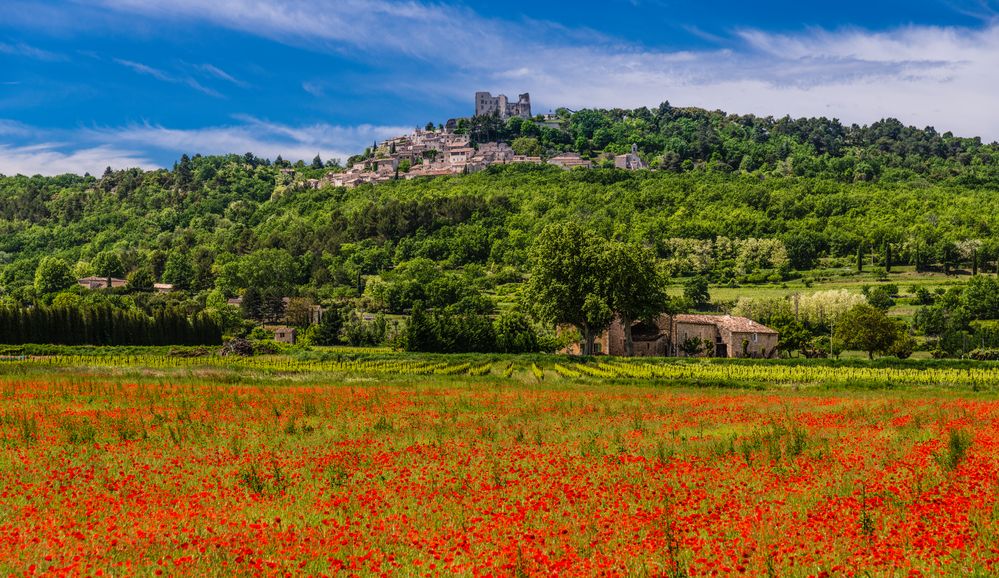 Lacoste, Vaucluse, Provence, Frankreich