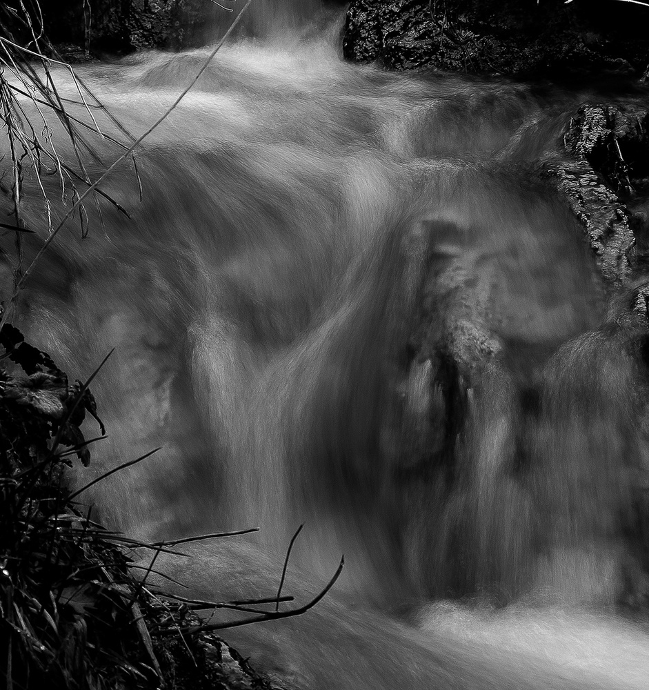 L'acqua che scende dal monte