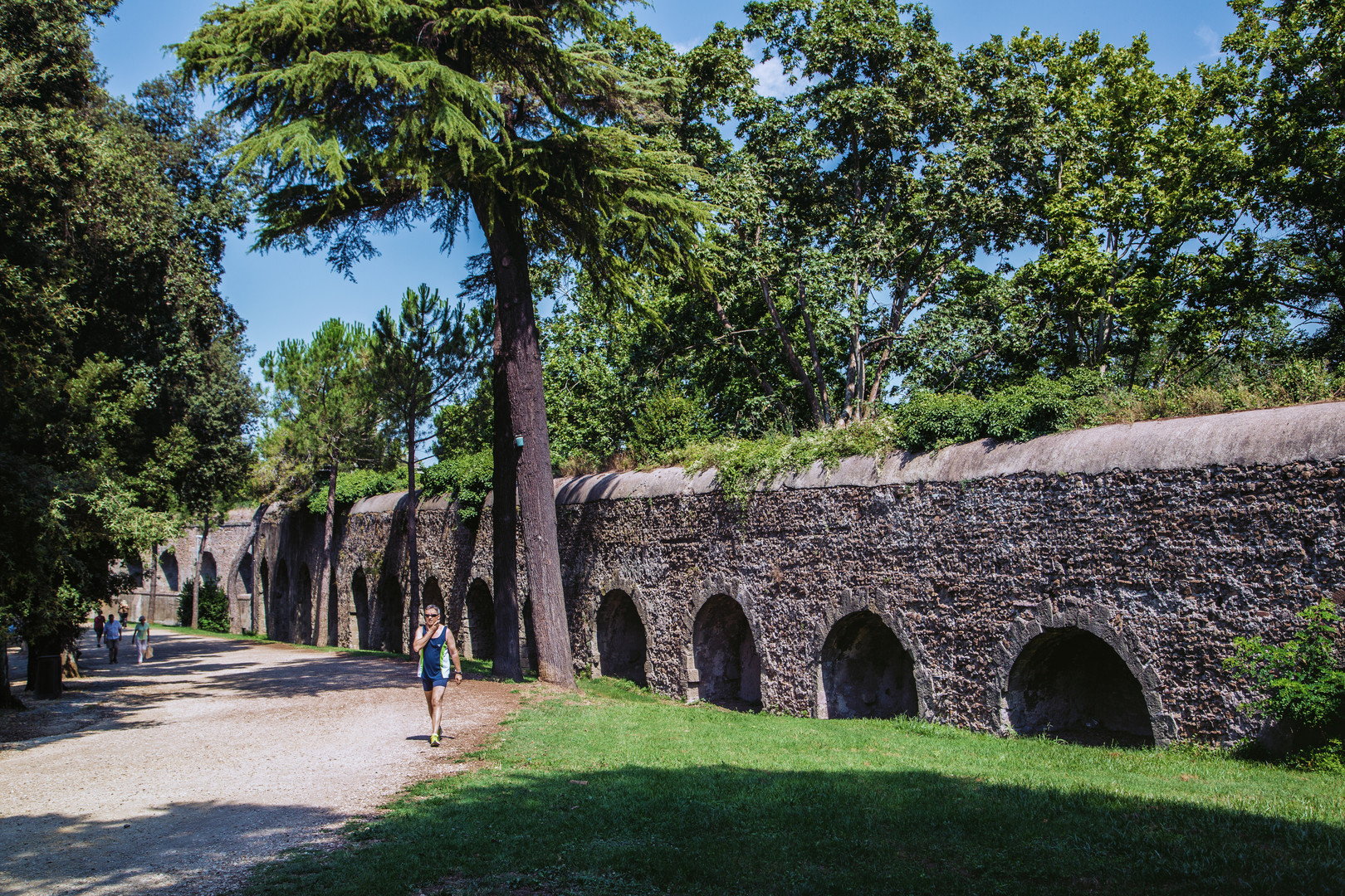 L'Acquedotto Paolo a Villa Doria Pamphilj