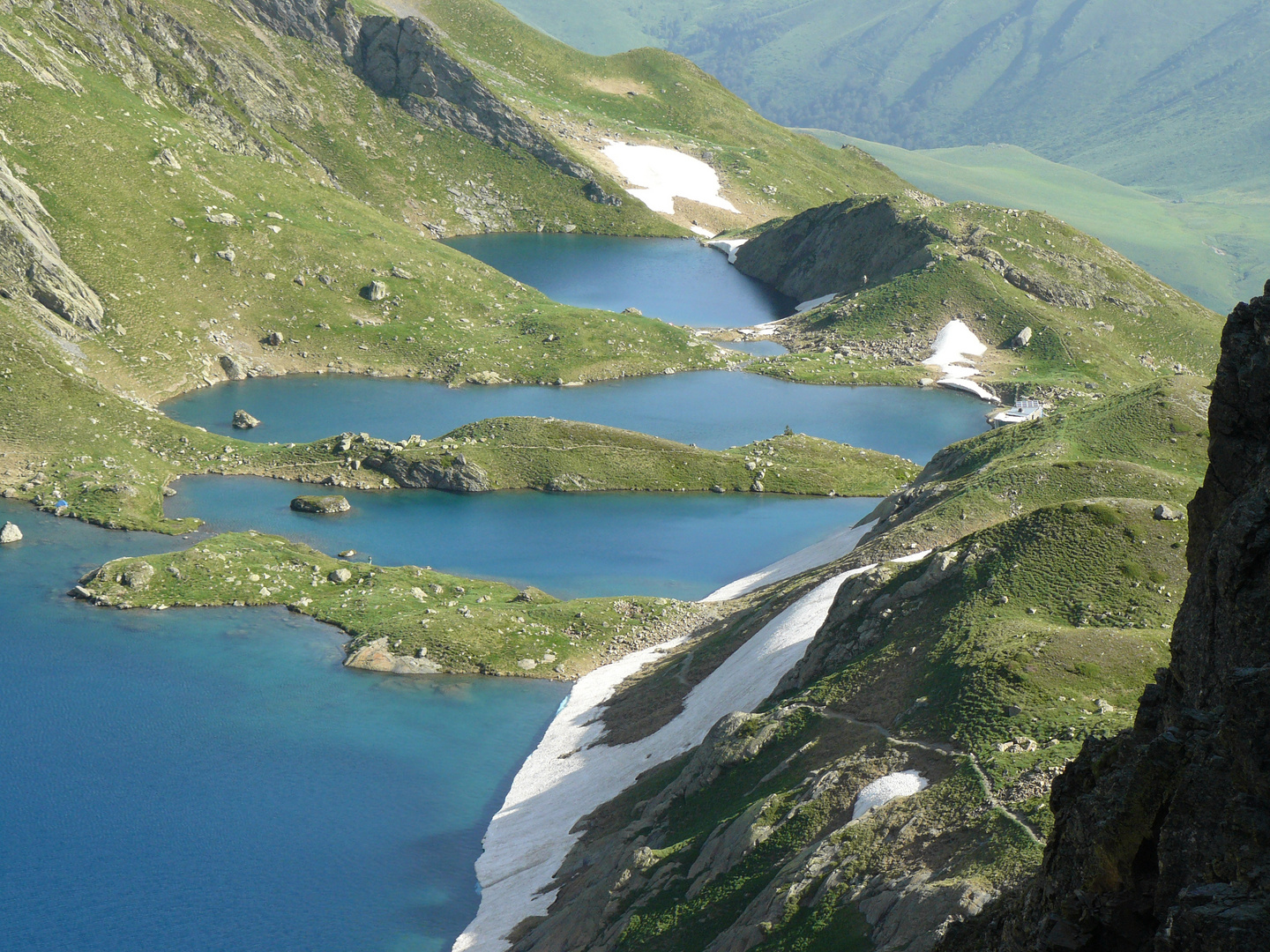 Lacs du Port de Boum et Refuge du Port de Venasque