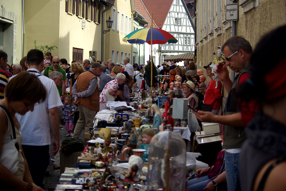 Ladenburg Altstadtfestflohmarkt