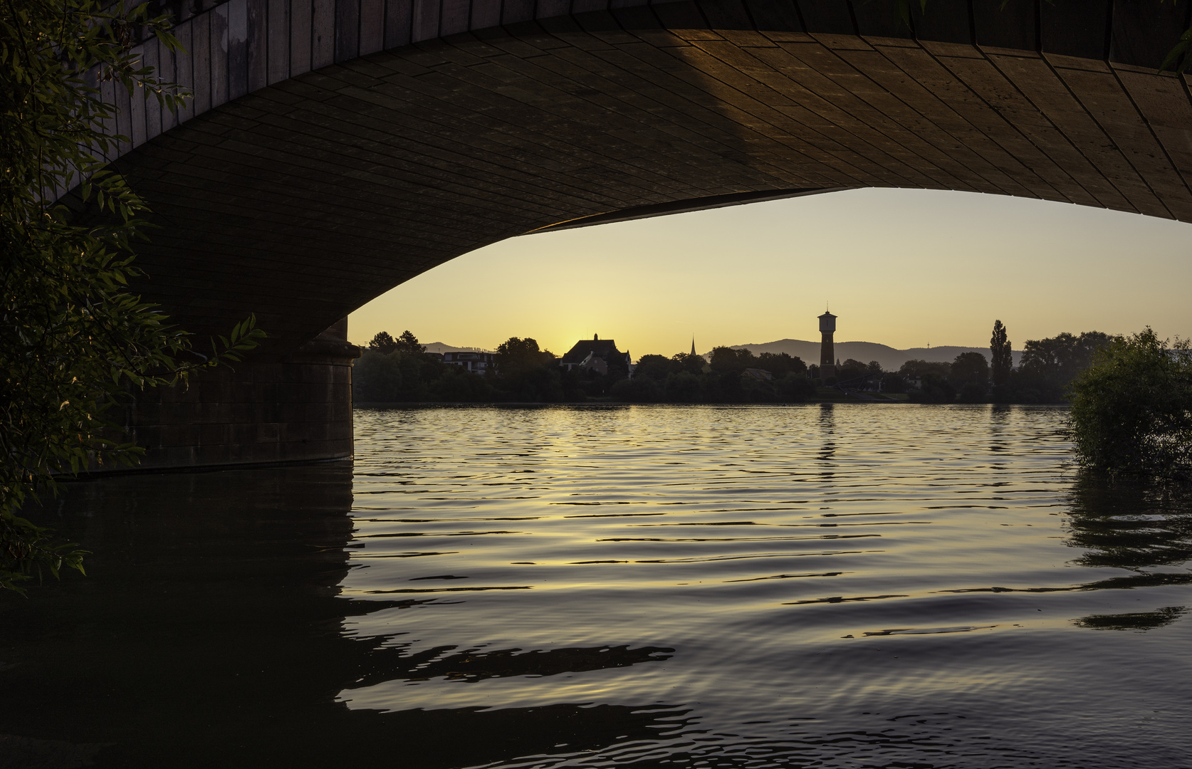 Ladenburg Sonnenaufgang