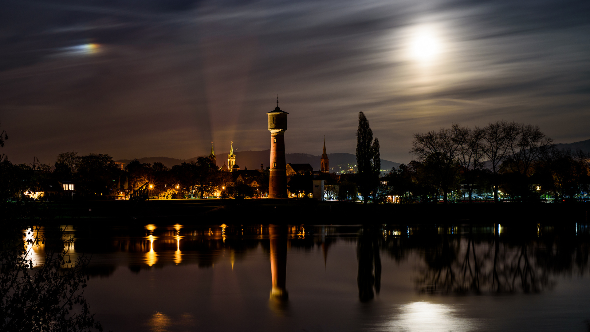 Ladenburg und das Möndchen