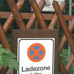 Ladezone für ... "... Holz vor der Hütten!"