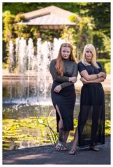 Ladies at the Pond