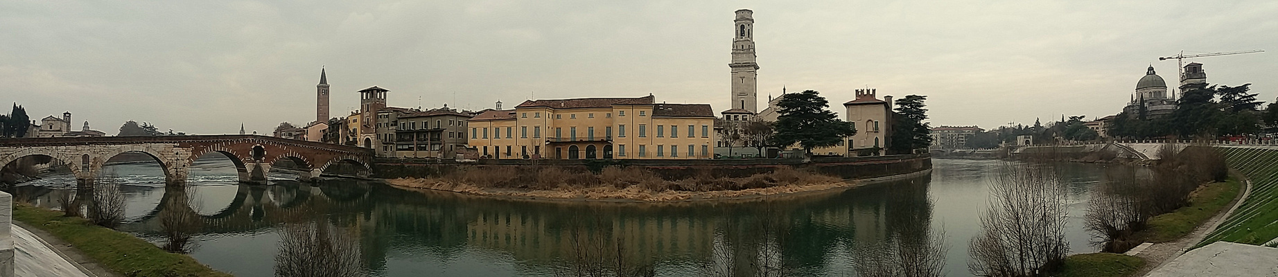 L'Adige a ponte Pietra...Verona