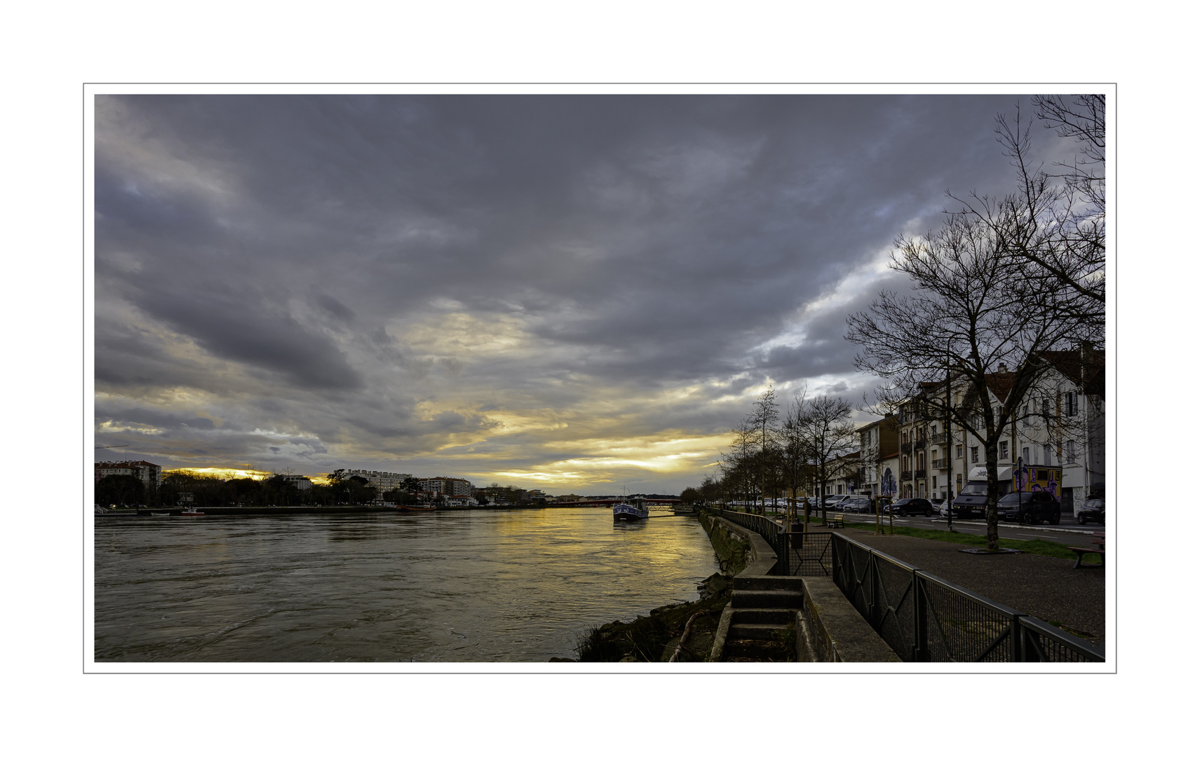 L'Adour à Bayonne