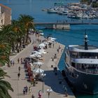 L'Adriatic Blue à quai à Trogir.