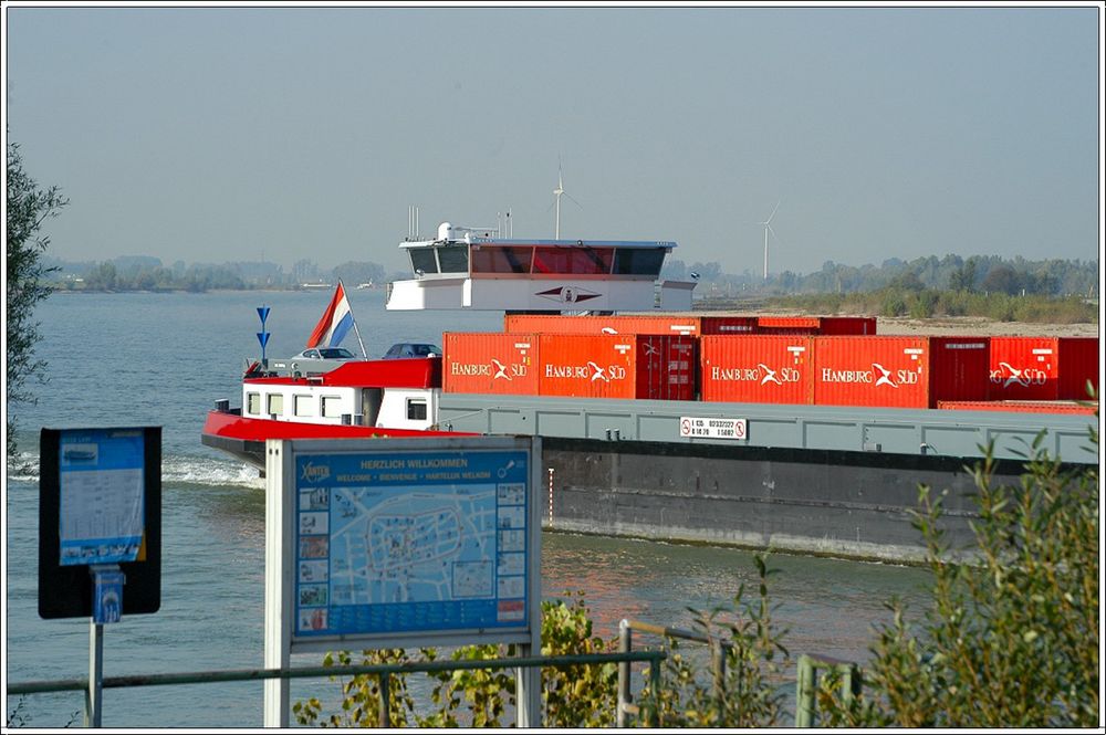 LADUNG FÜR DEN DUISBURGER HAFEN ?