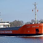 Lady Ariette im Nord-Ostsee-Kanal