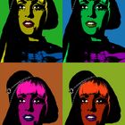 Lady Gaga in Warhol Version