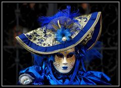 Lady in blau