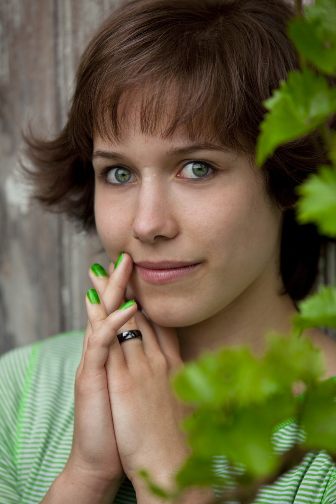 Lady in Green II