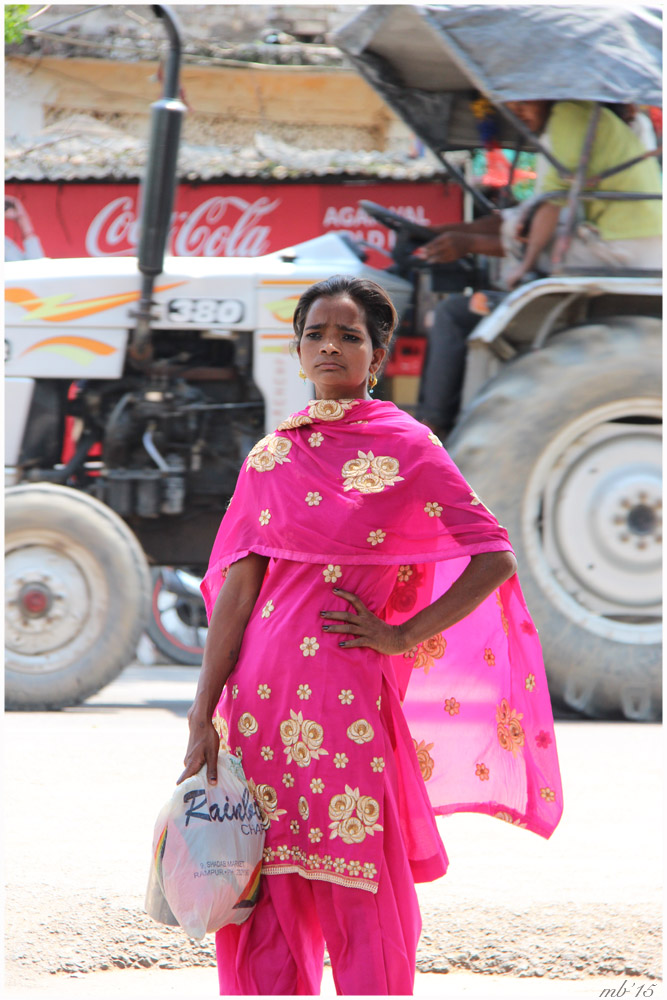 Lady in Pink