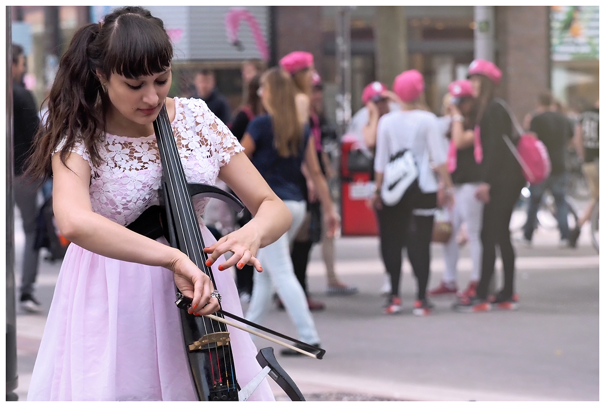 Lady in Pink