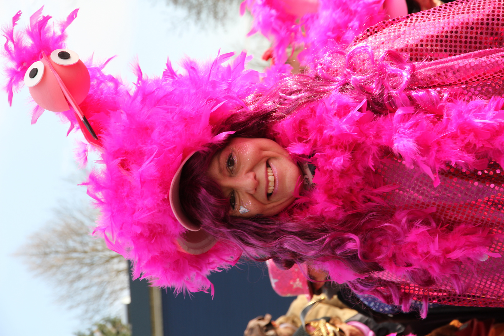 Lady in Pink