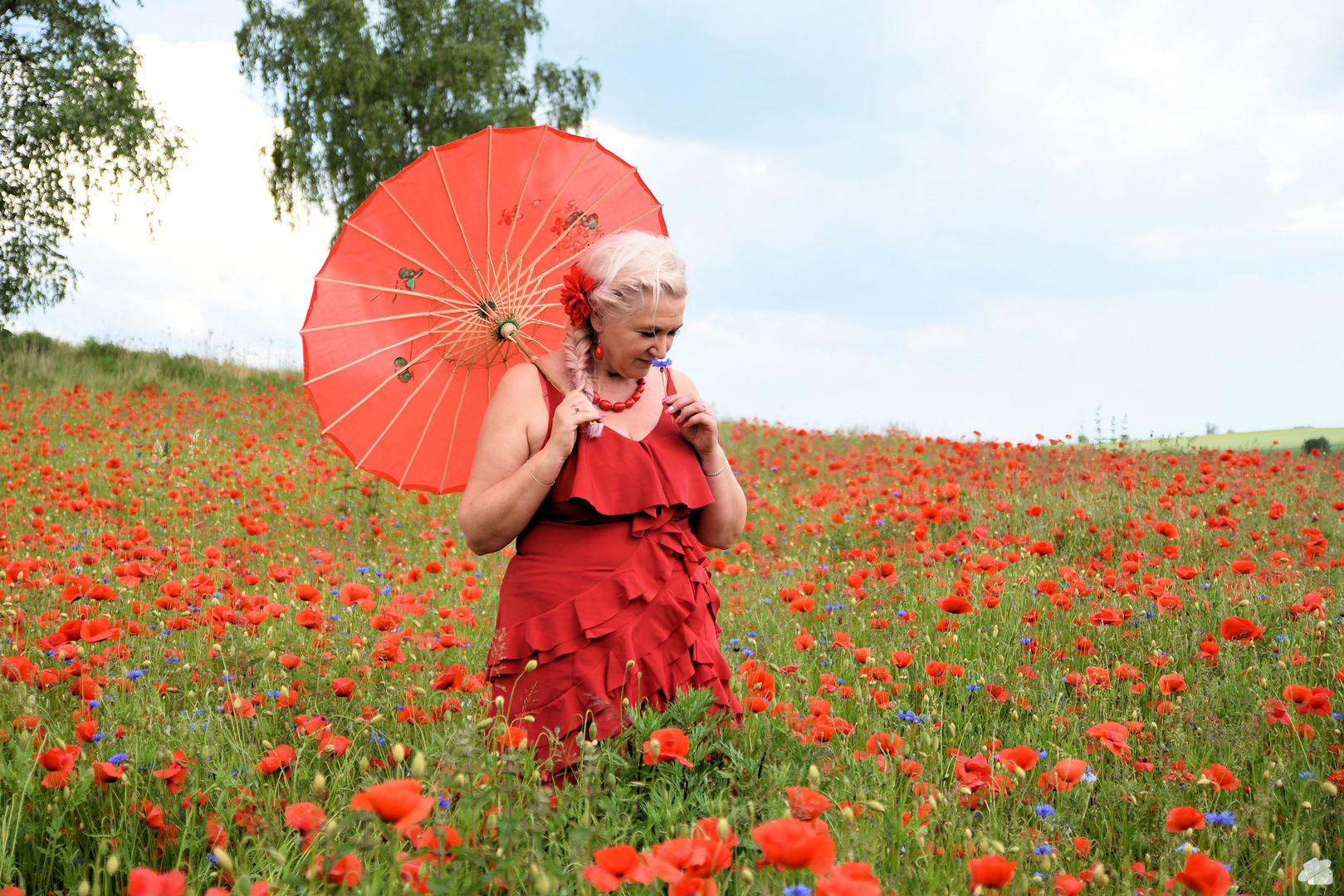 Lady in Red