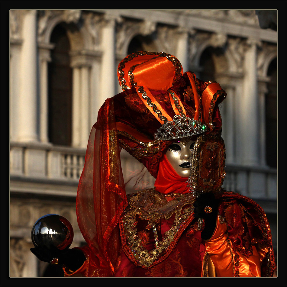 Lady in red