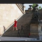 lady in red