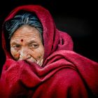 lady in red