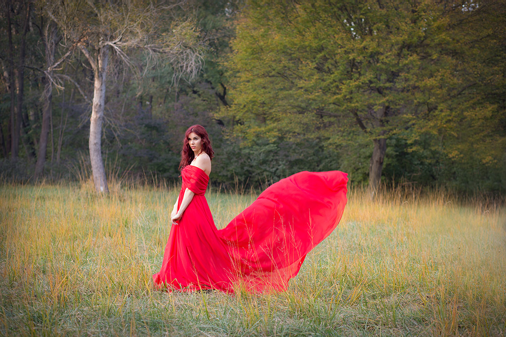 Lady in Red