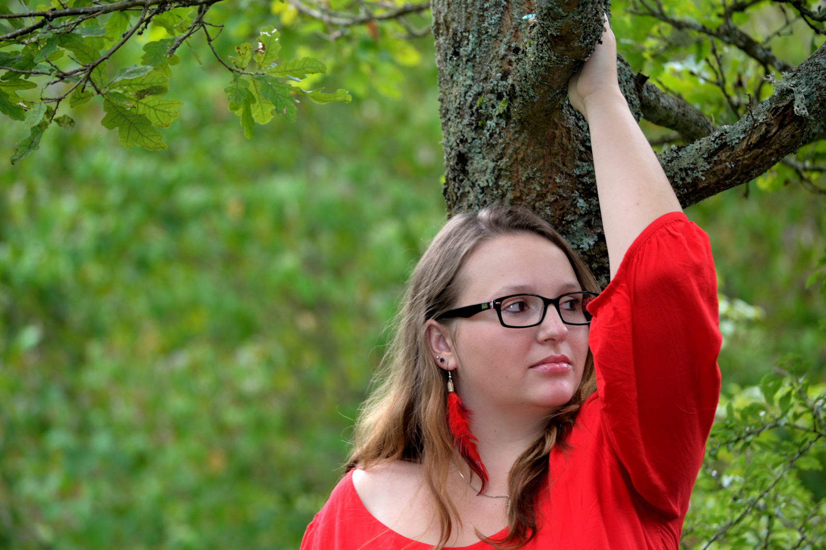 Lady in Red