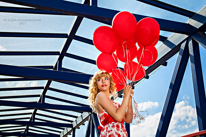 Lady in Red