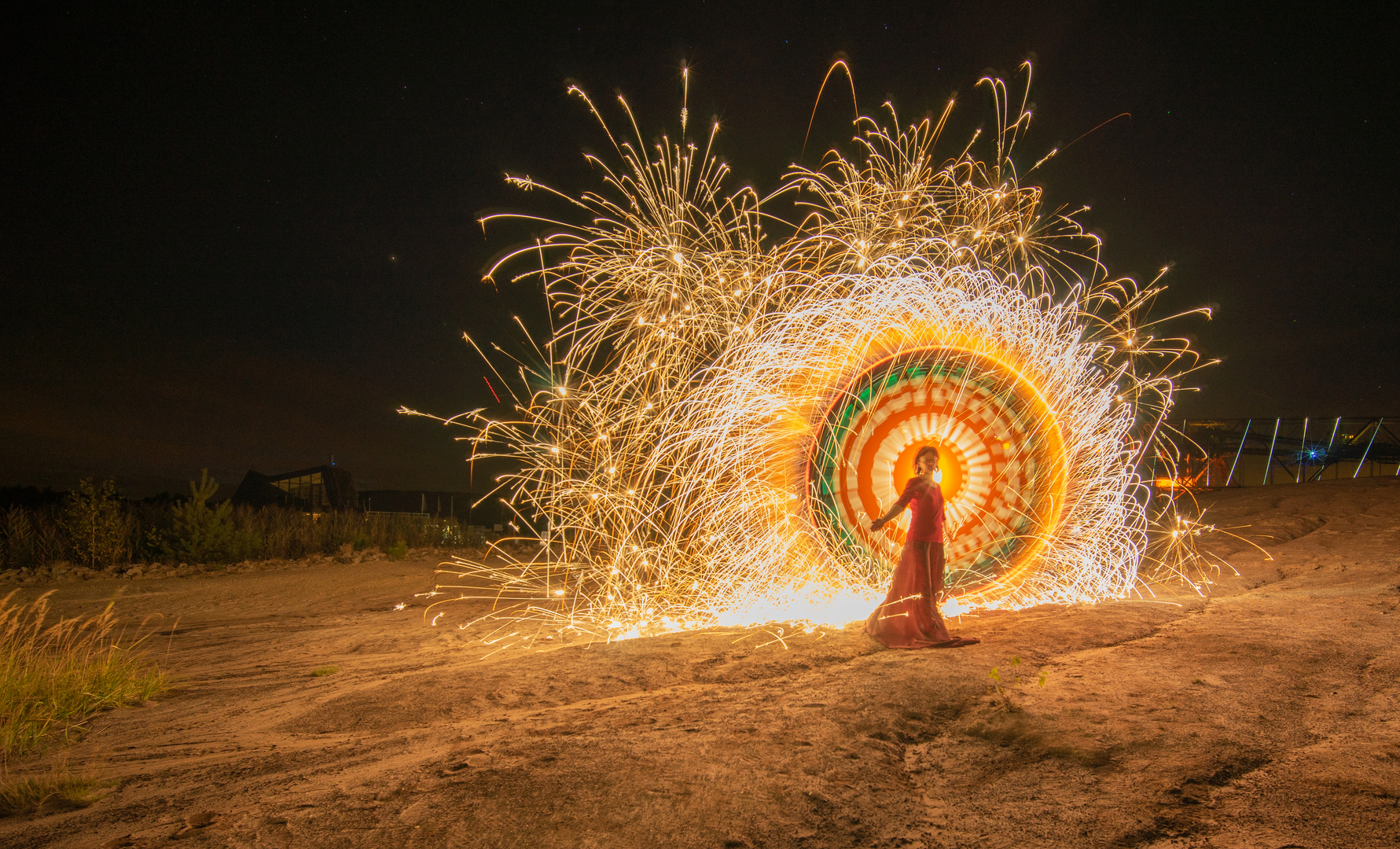 Lady in Red und Pyro 