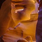 "Lady in the wind" im Lower Antelope Canyon