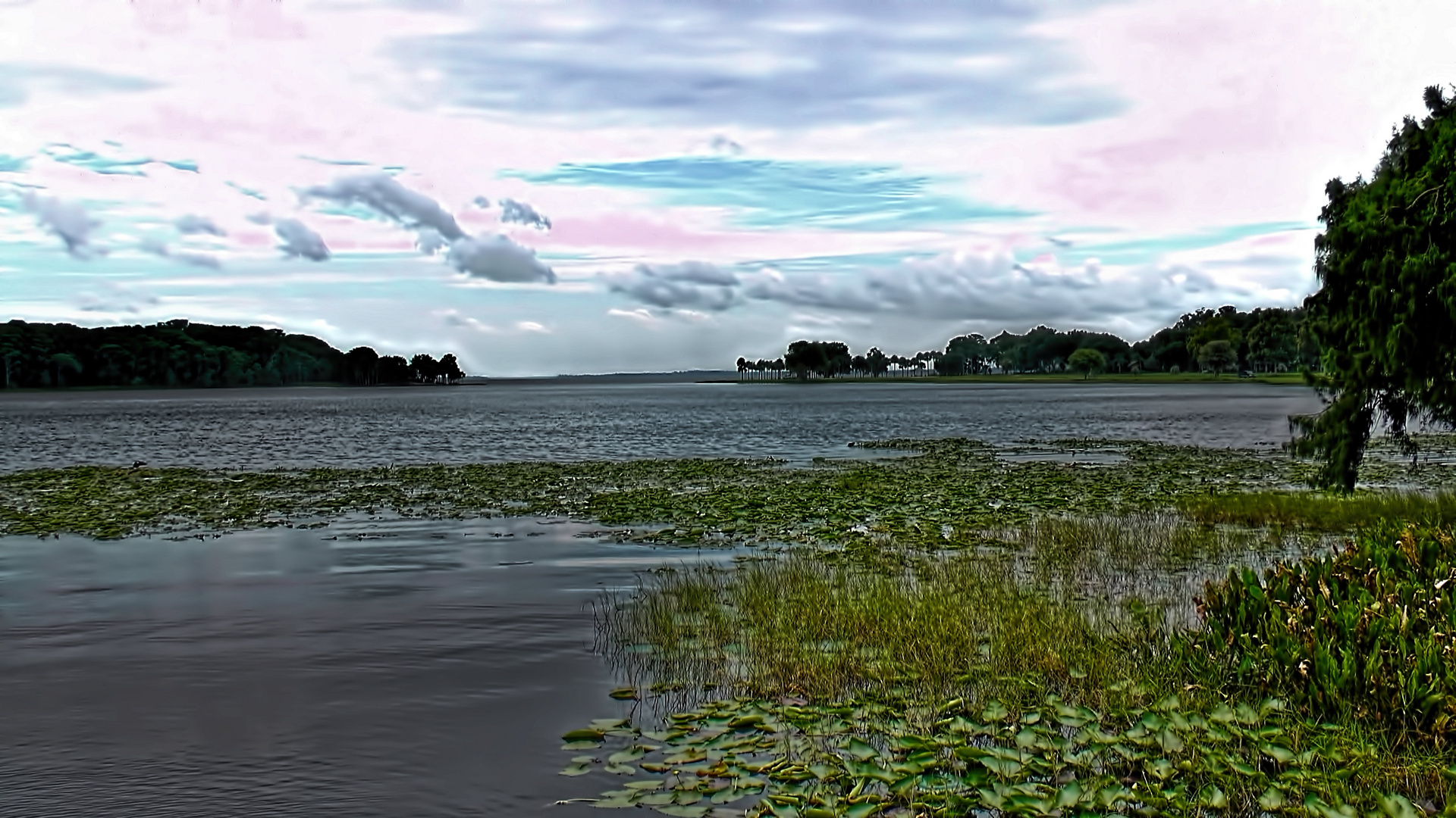 Lady Lake am frühen Abend