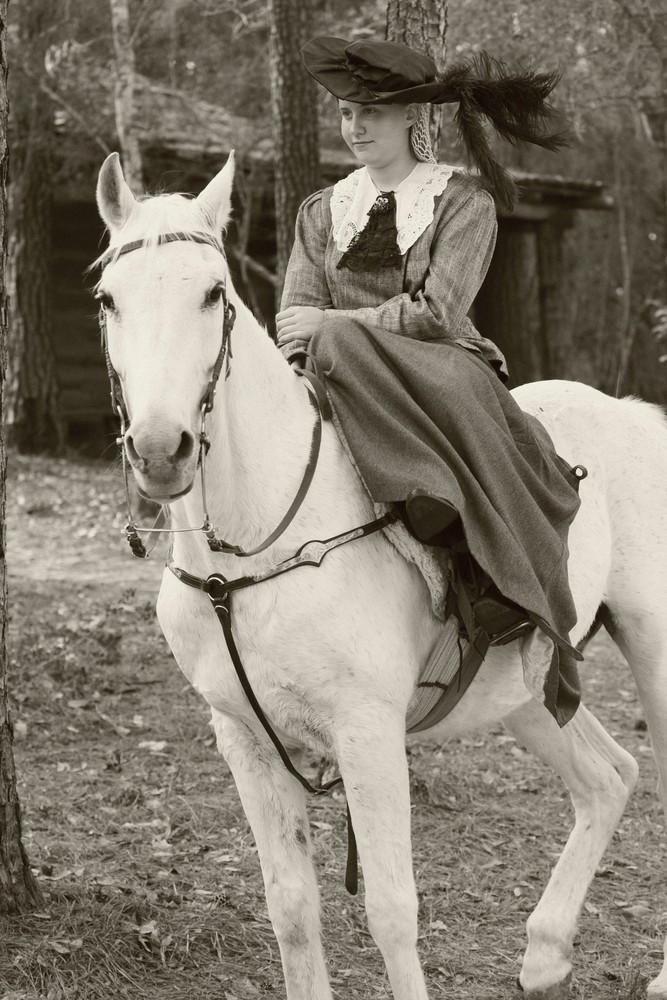 Lady On Horse