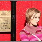 Lady outside the temple bar