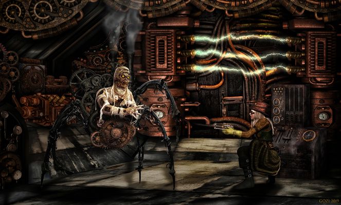 Lady Turner und das Geheimnis der mechanischen Mumie