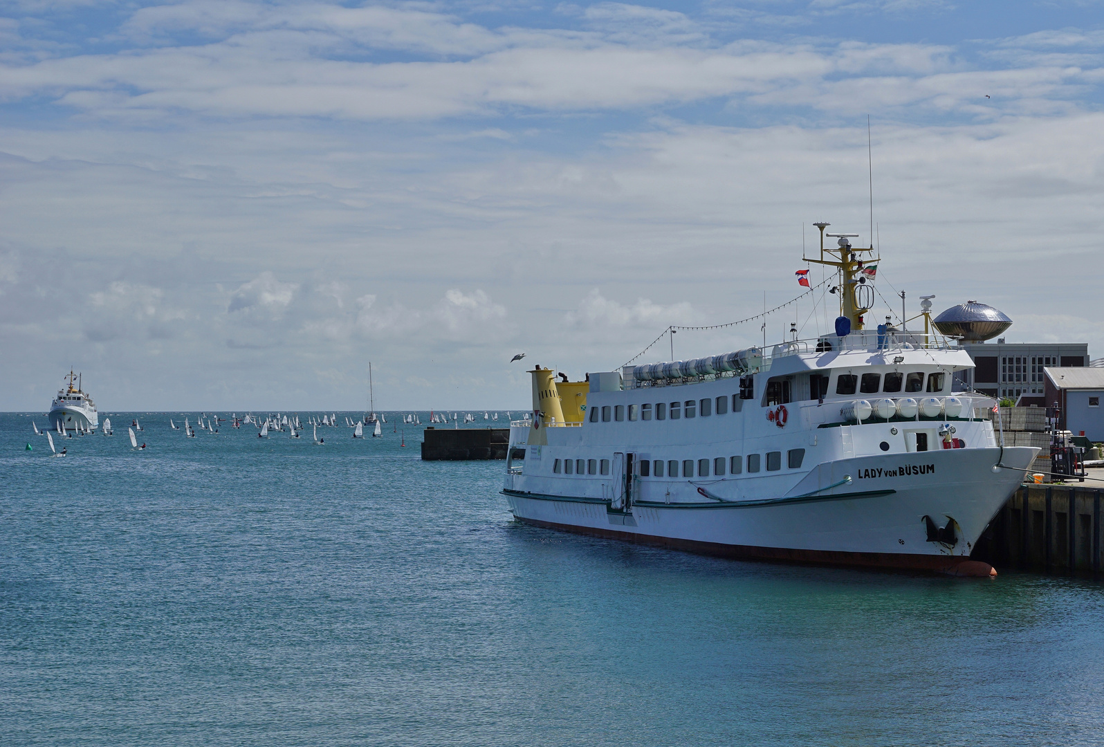 Lady von Büsum auf Helgoland