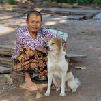 Lady with a dog