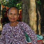 Lady with baskets