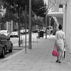 Lady with handbag