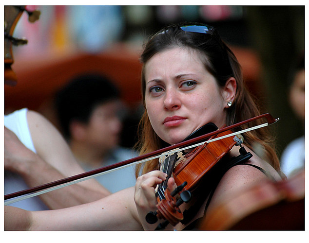 Lady With Violin