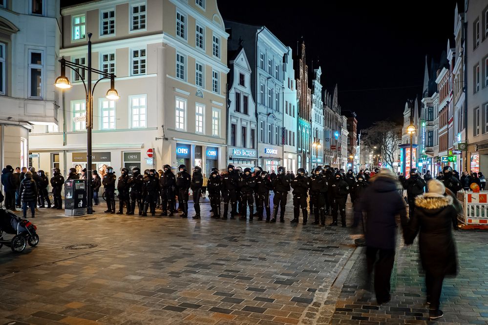 Läden geschlossen wegen Corona-Protest