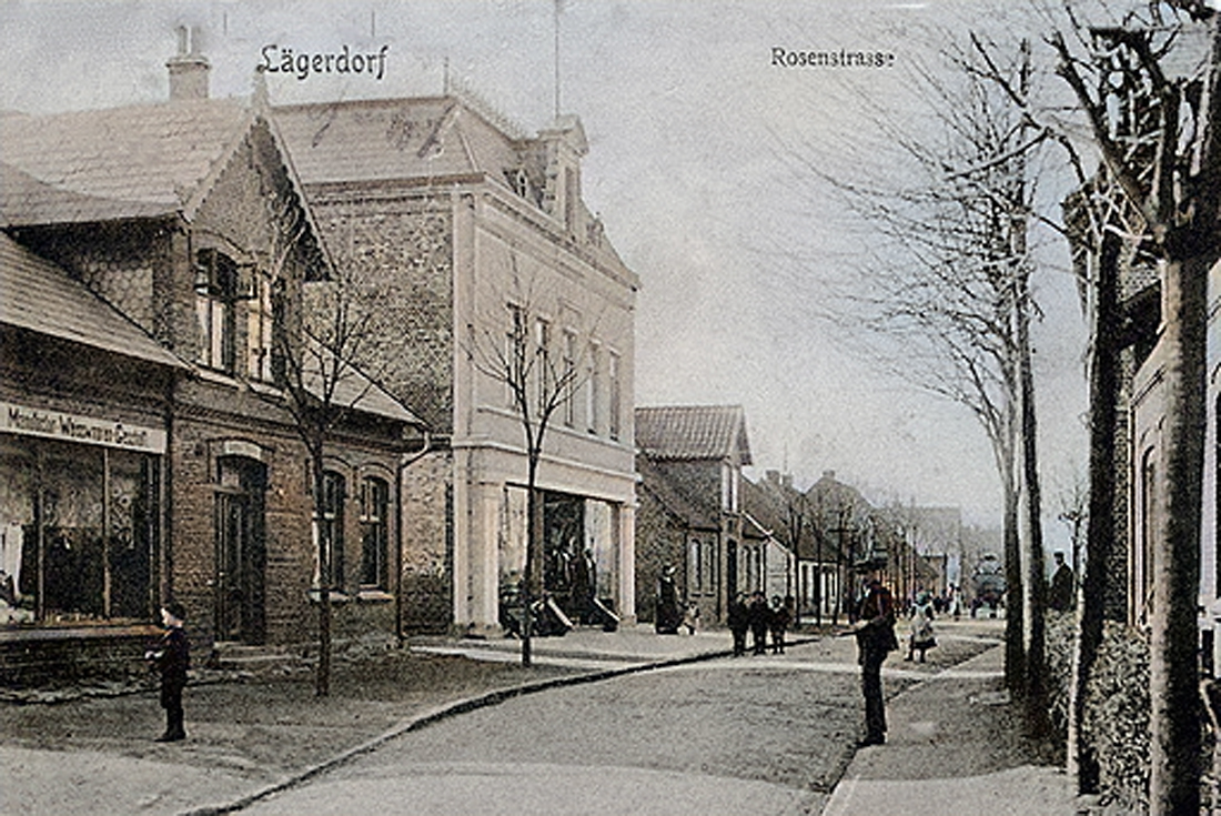 Lägerdorf 1908 Rosenstraße