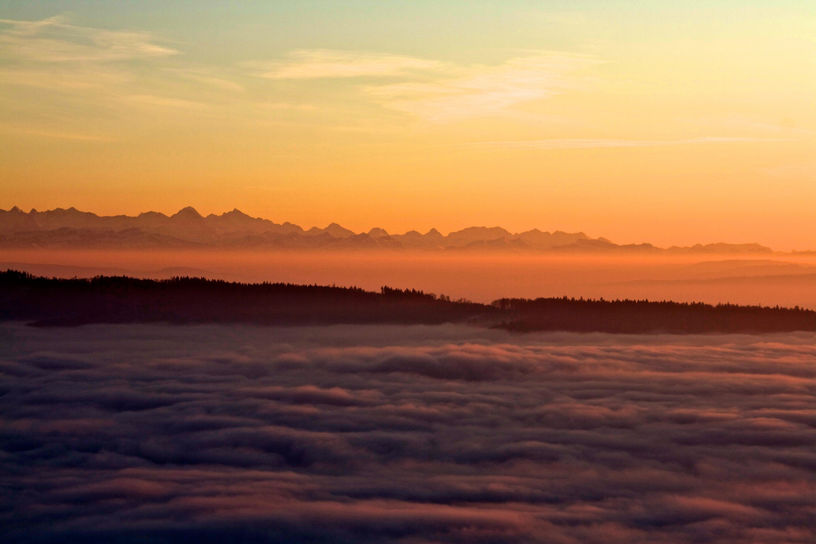 Lägerngrat grüsst die Alpen