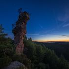 Lämmerfels bei Nacht